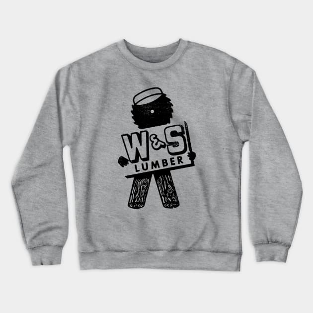 W & S Lumber Crewneck Sweatshirt by vokoban